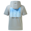 ASCEND Short Sleeve Performance Hoodie - Dirty Mids