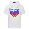 SUGAR RUSH Short Sleeve Performance Hoodie - Dirty Mids