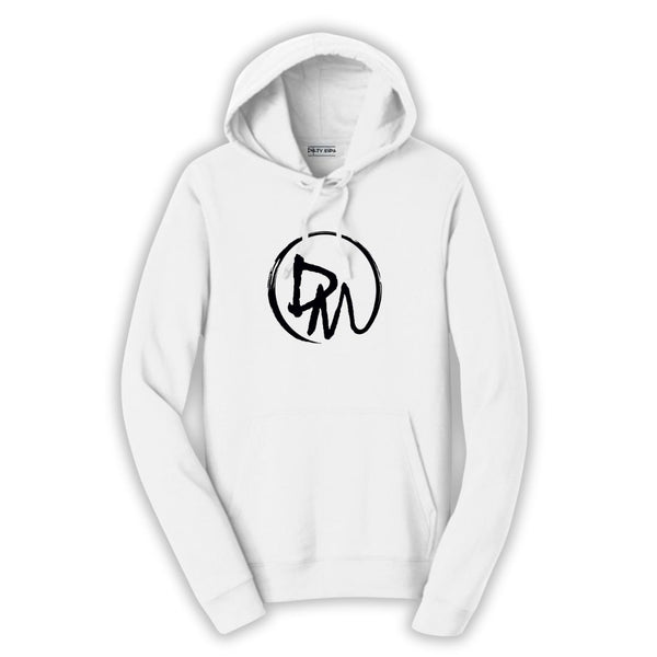 White - Clutch Hoodie - Dirty Mids