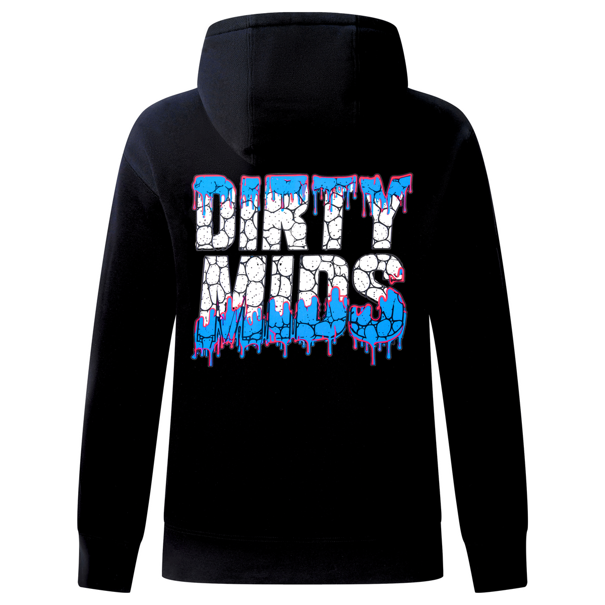 CRACKLE Hoodie - Dirty Mids - back