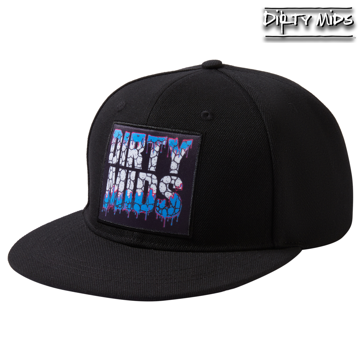 CRACKLE Snapback Angled - Dirty Mids