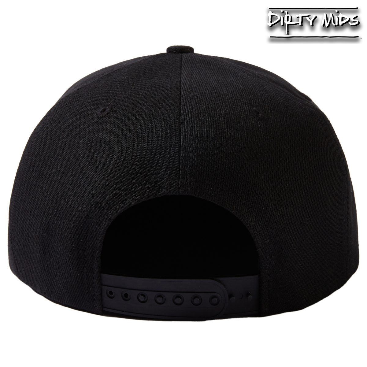 CRACKLE Snapback Back - Dirty Mids