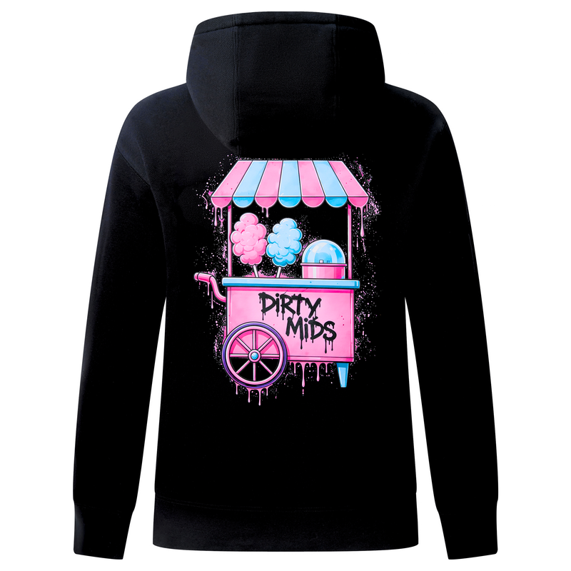 COTTON CANDY Hoodie - Dirty Mids - back