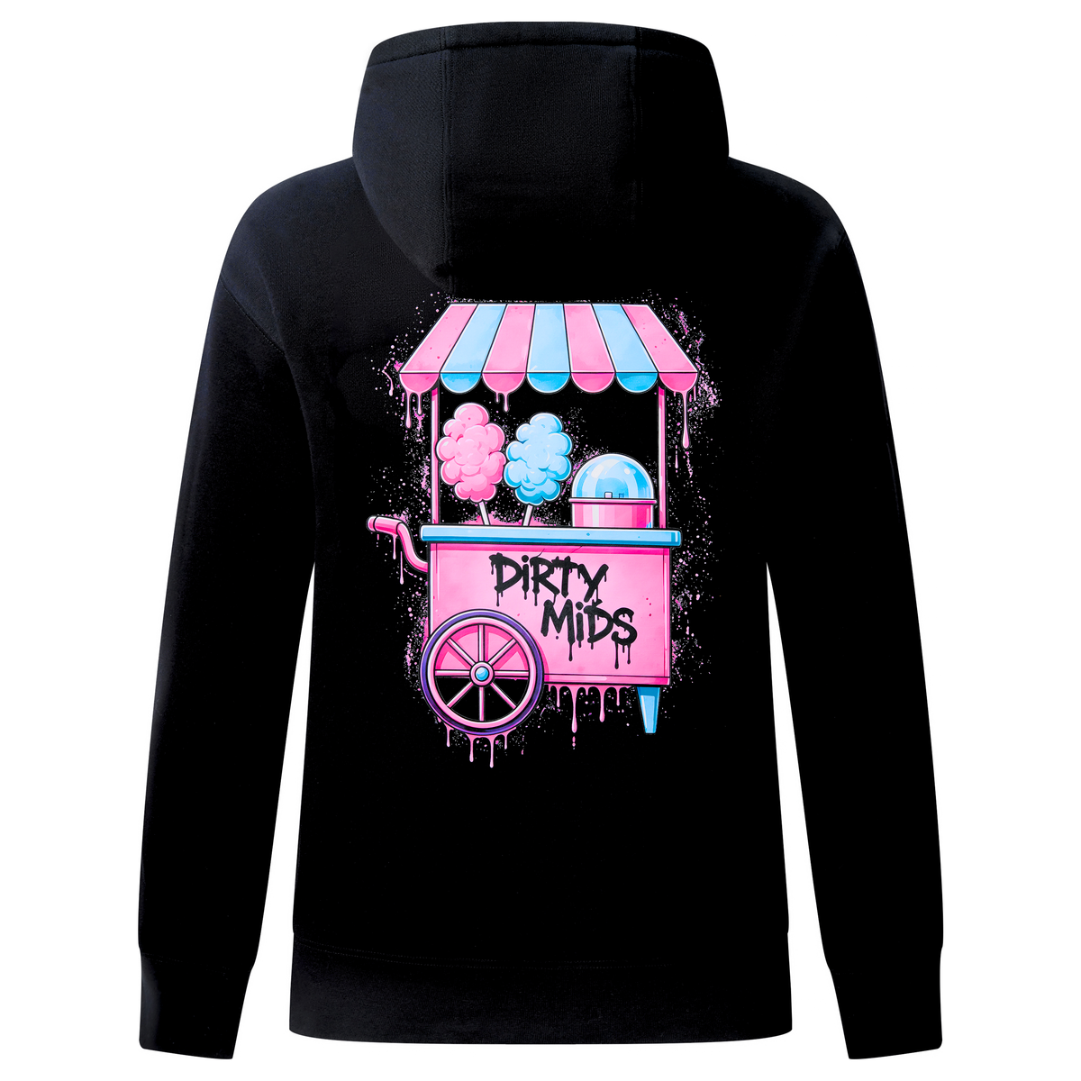 COTTON CANDY Hoodie - Dirty Mids - back