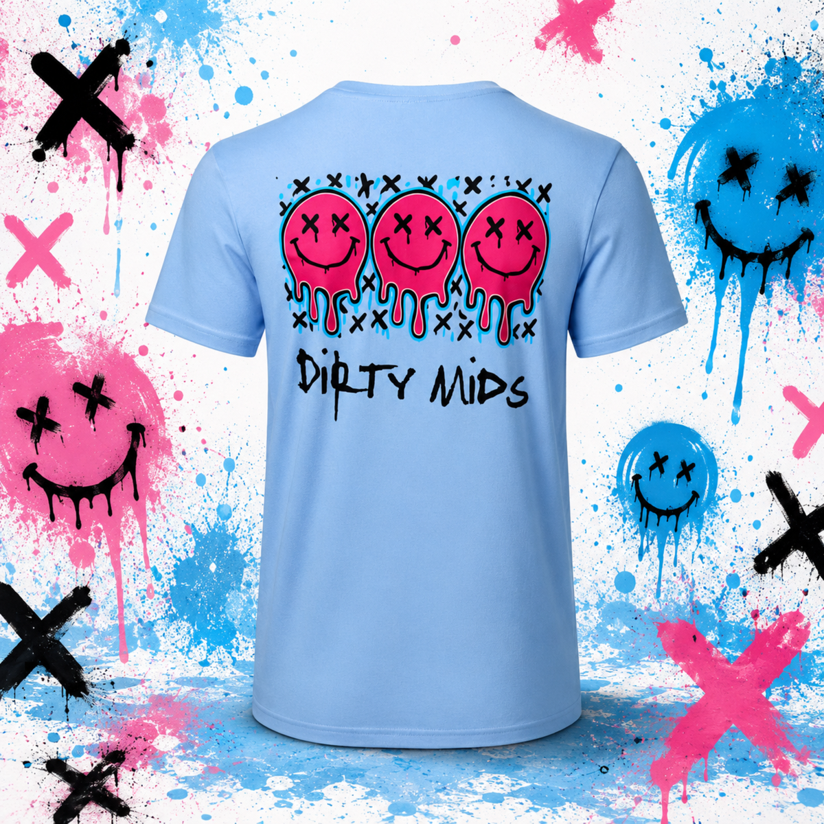 SMILE Tee - Dirty Mids