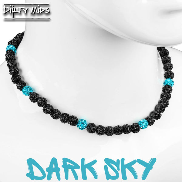 Dark Sky - Dirty Mids ICE Collection Baseball Necklace