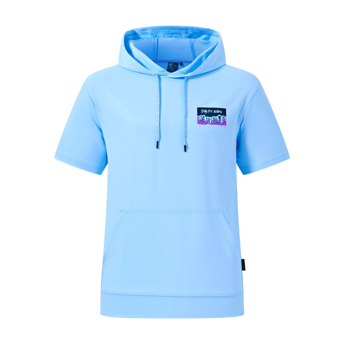 Drip Short Sleeve Performance Hoodie – Dirty Mids