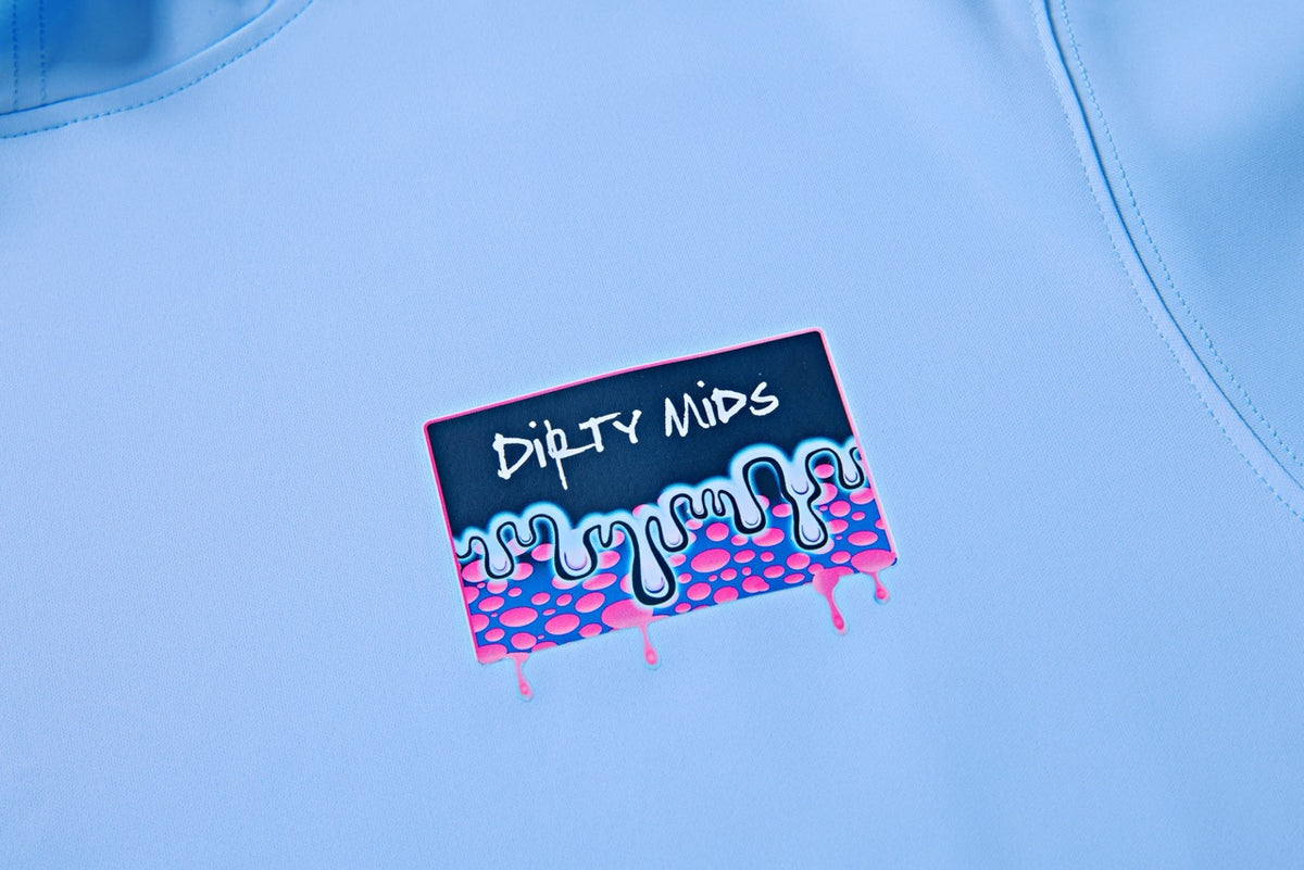Drip Short Sleeve Performance Hoodie – Dirty Mids