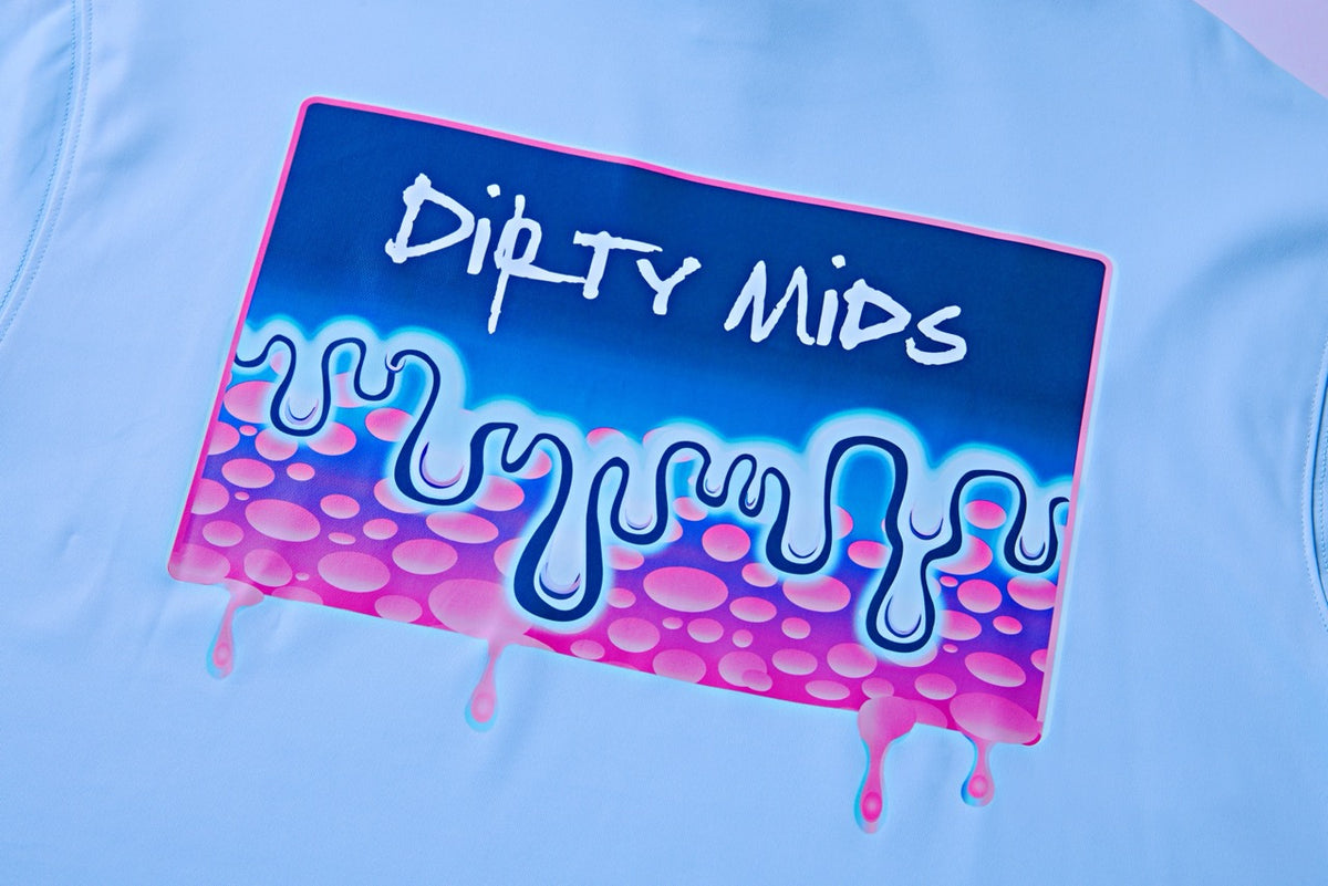 Drip Short Sleeve Performance Hoodie – Dirty Mids