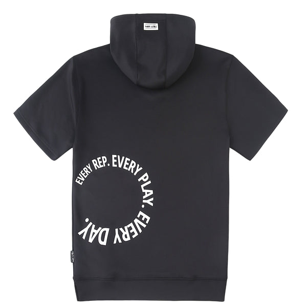 Every Rep - Short Sleeve Performance Hoodie – Dirty Mids