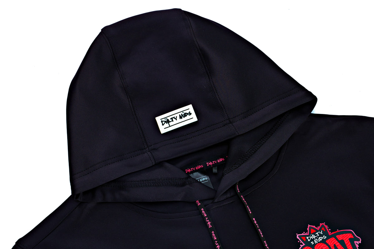GOAT Short Sleeve Performance Hoodie - Dirty Mids