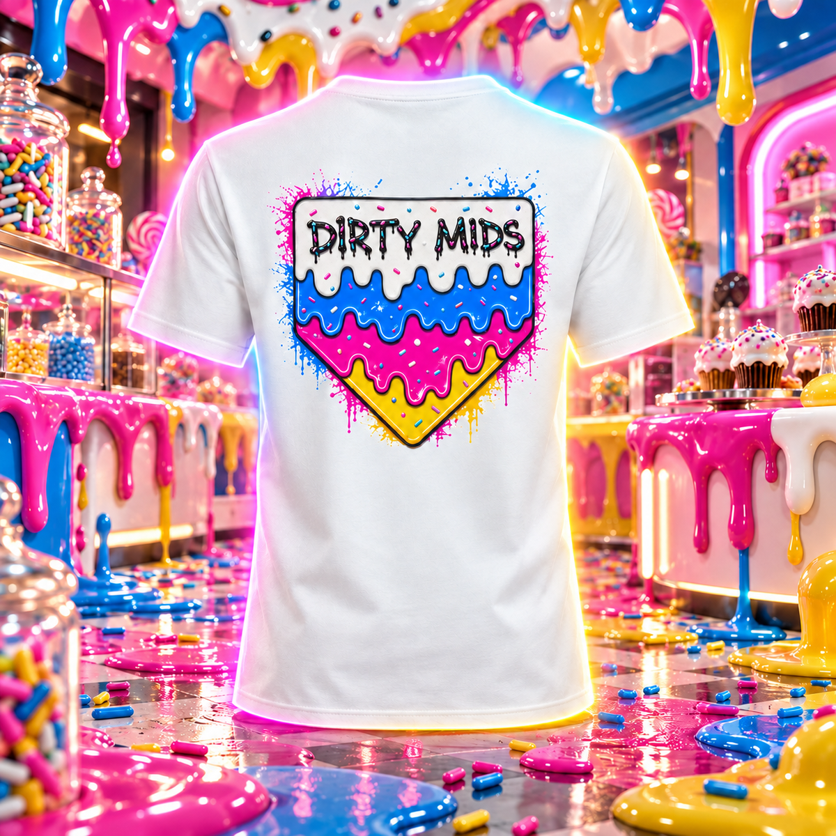 SUGAR RUSH Tee - Dirty Mids