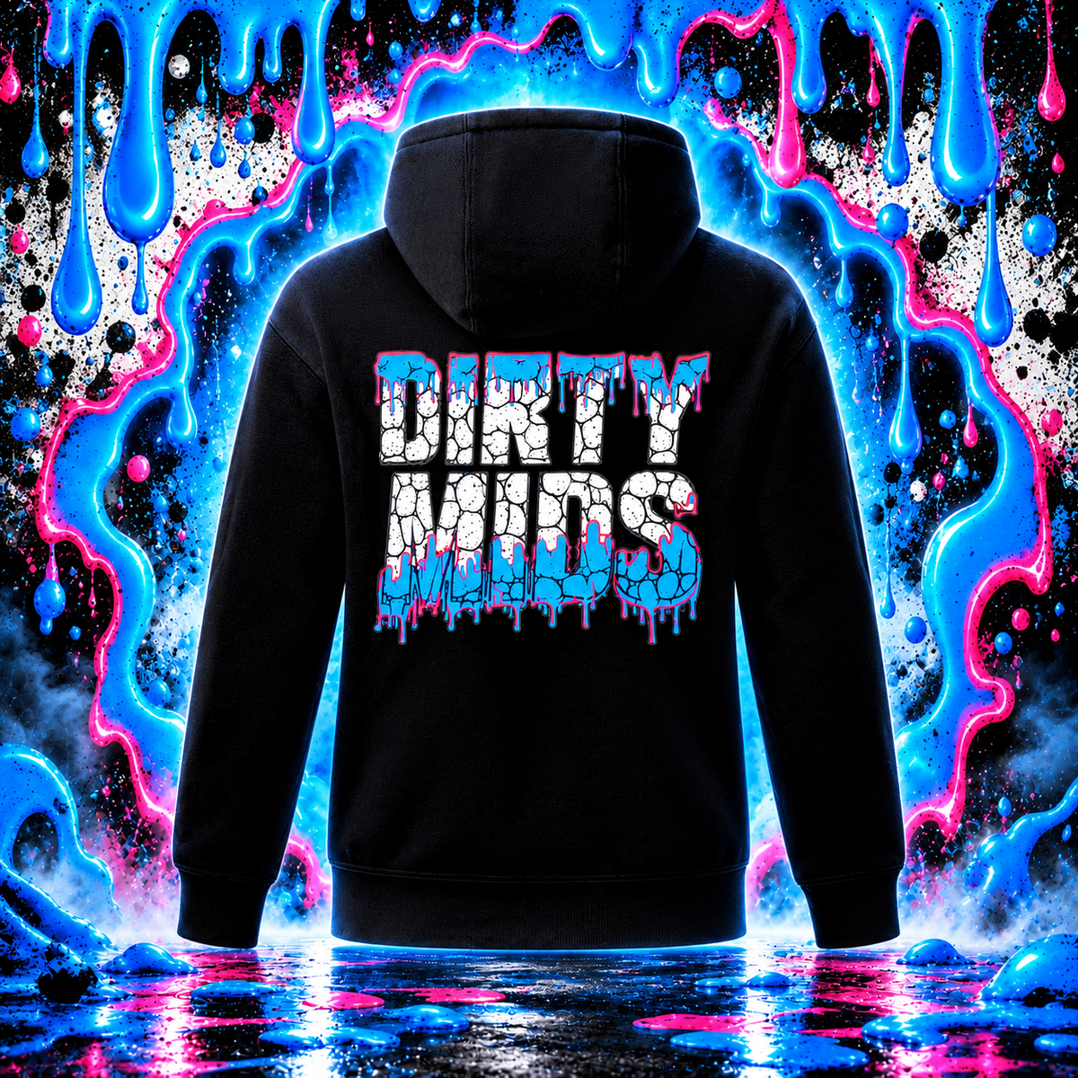 CRACKLE Hoodie - Dirty Mids