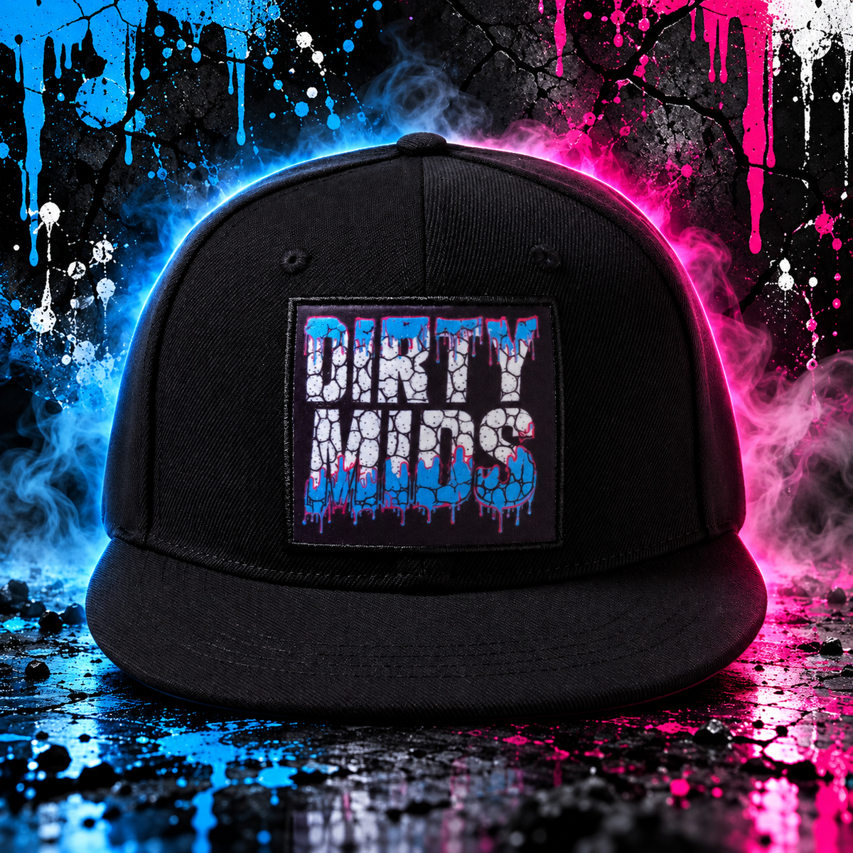 CRACKLE Snapback - Dirty Mids