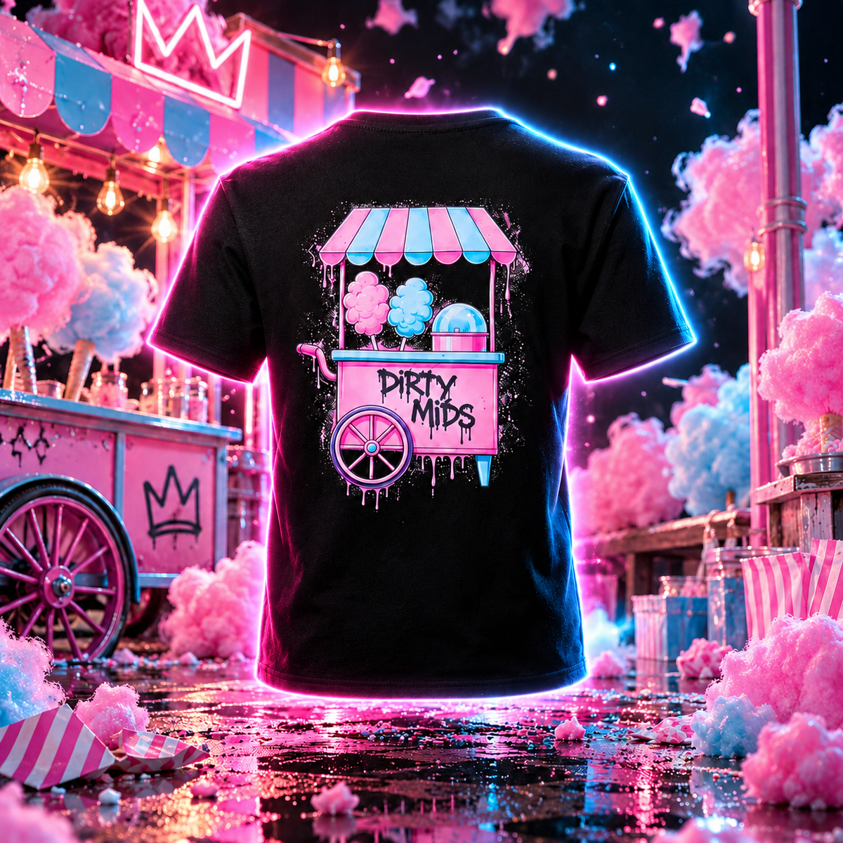 COTTON CANDY Tee - Dirty Mids
