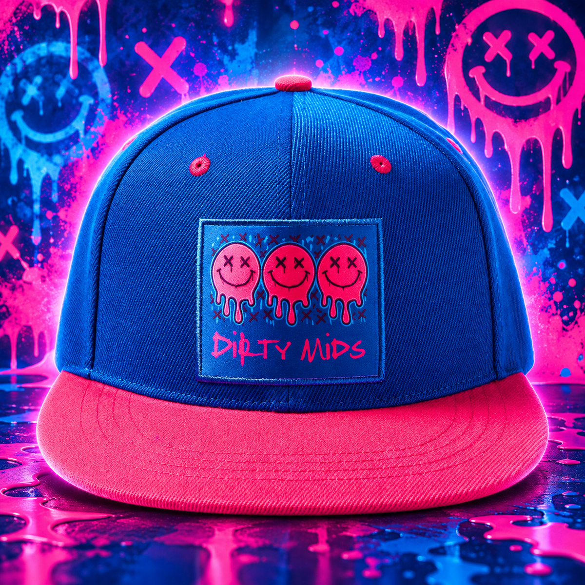 SMILE Snapback - Dirty Mids