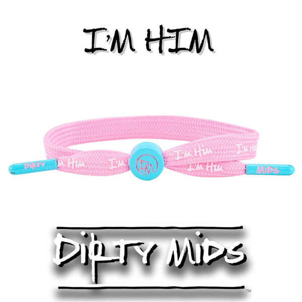 I'm Him Dirty Mids Motiv8 Baseball Bracelet
