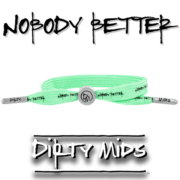 Nobody Better Dirty Mids Motiv8 Baseball Bracelet