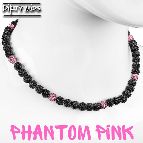 Phantom Pink - Dirty Mids ICE Collection Baseball Necklace