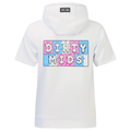 LOCKED IN Short Sleeve Performance Hoodie - Dirty Mids