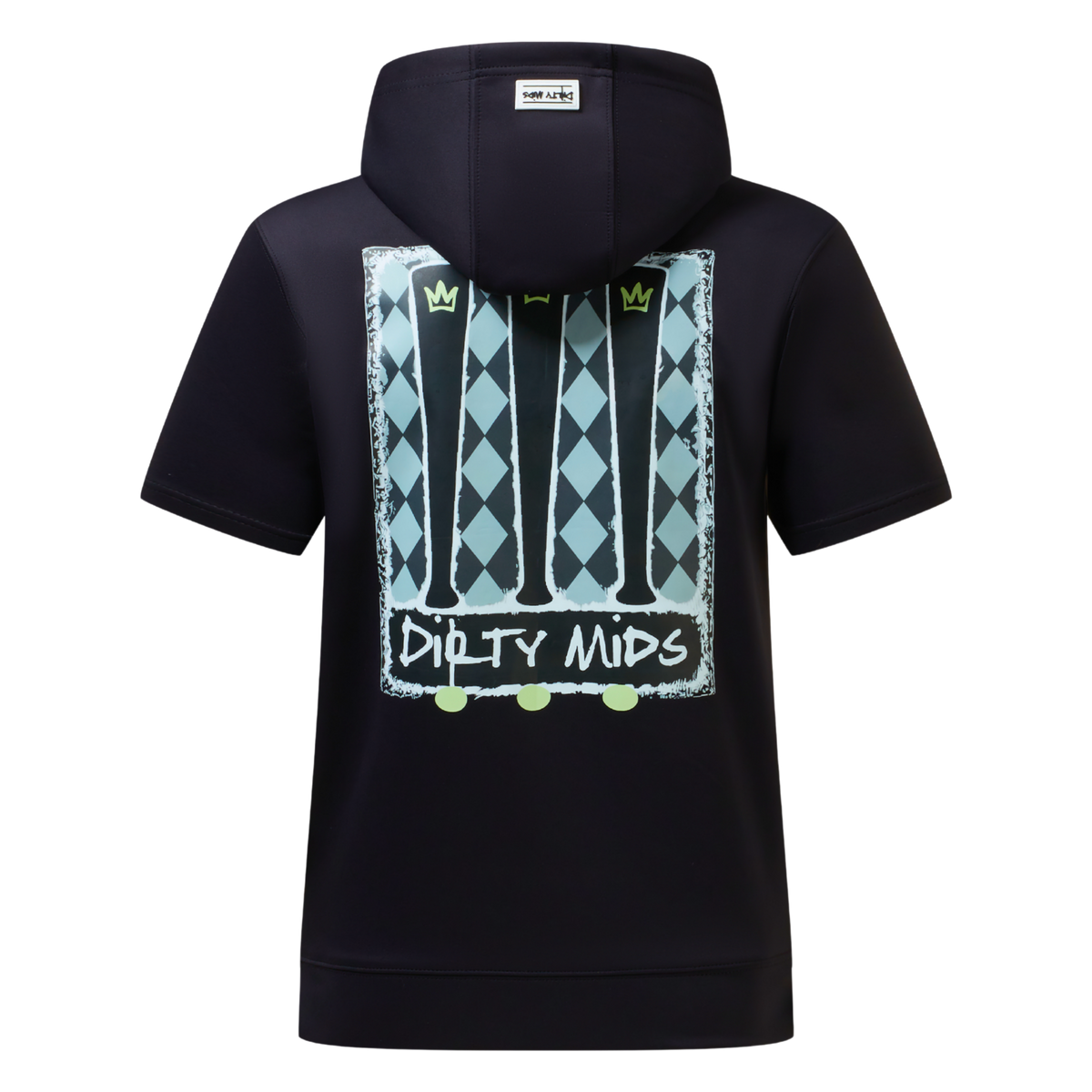 REIGN Short Sleeve Performance Hoodie - back