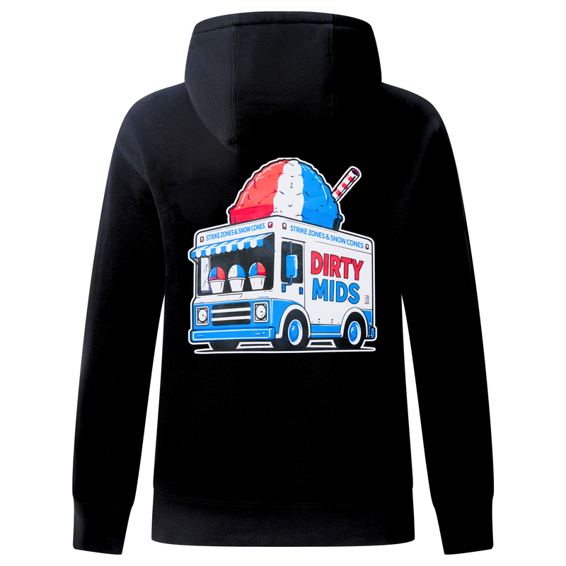 STRIKE ZONES AND SNOW CONES Hoodie - Dirty Mids - back