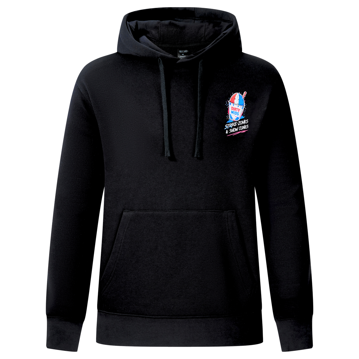 STRIKE ZONES AND SNOW CONES Hoodie - Dirty Mids - front
