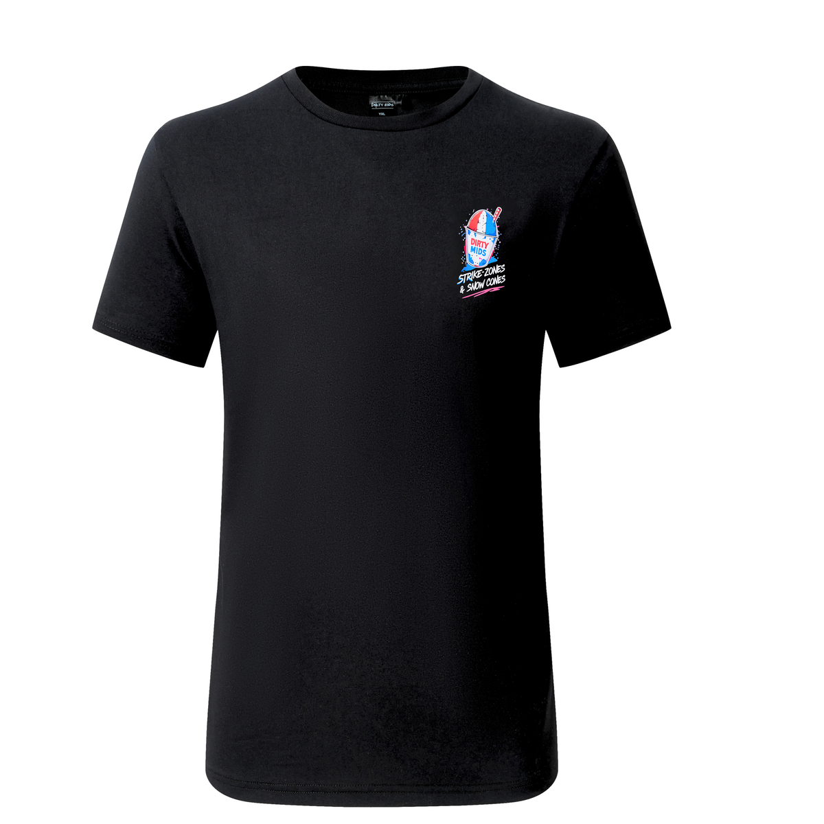 STRIKE ZONES AND SNOW CONES Tee - Dirty Mids - front