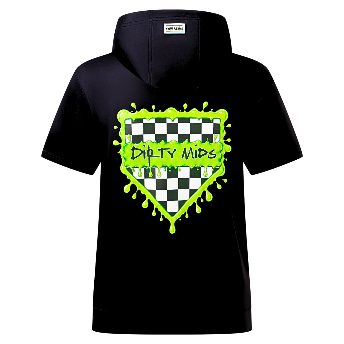 TOXIC Short Sleeve Performance Hoodie - Dirty Mids