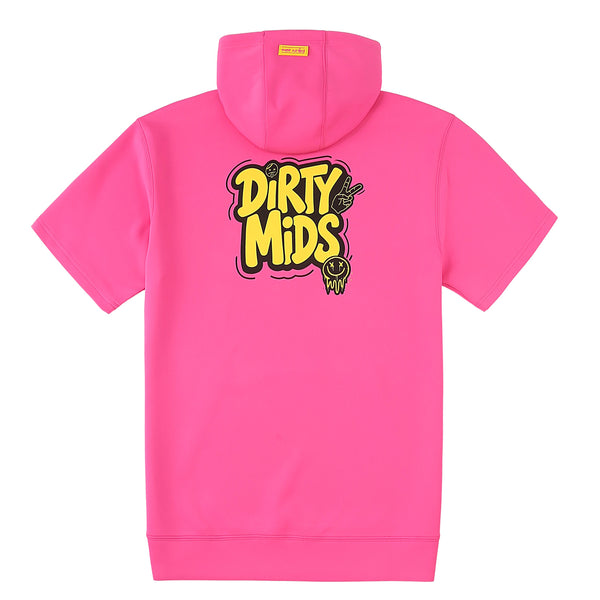 Vibe Check - Short Sleeve Performance Hoodie – Dirty Mids