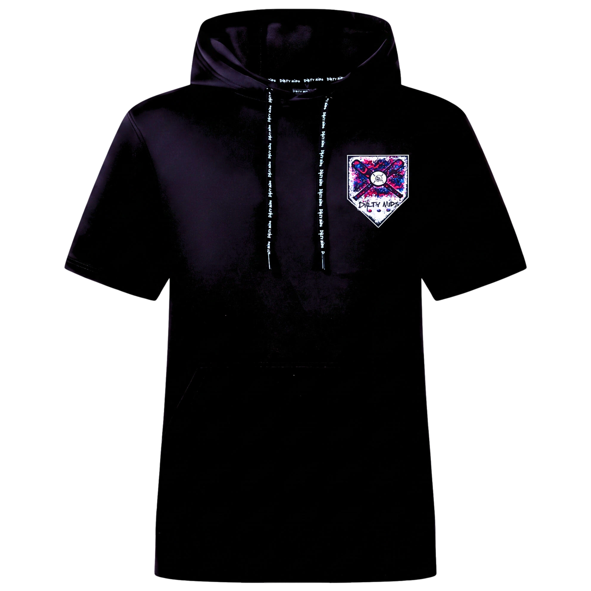 VIPER Short Sleeve Performance Hoodie - Dirty Mids