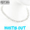 White Out - Dirty Mids ICE Collection Baseball Necklace
