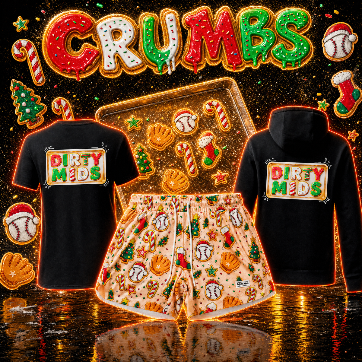CRUMBS Tee - Dirty Mids