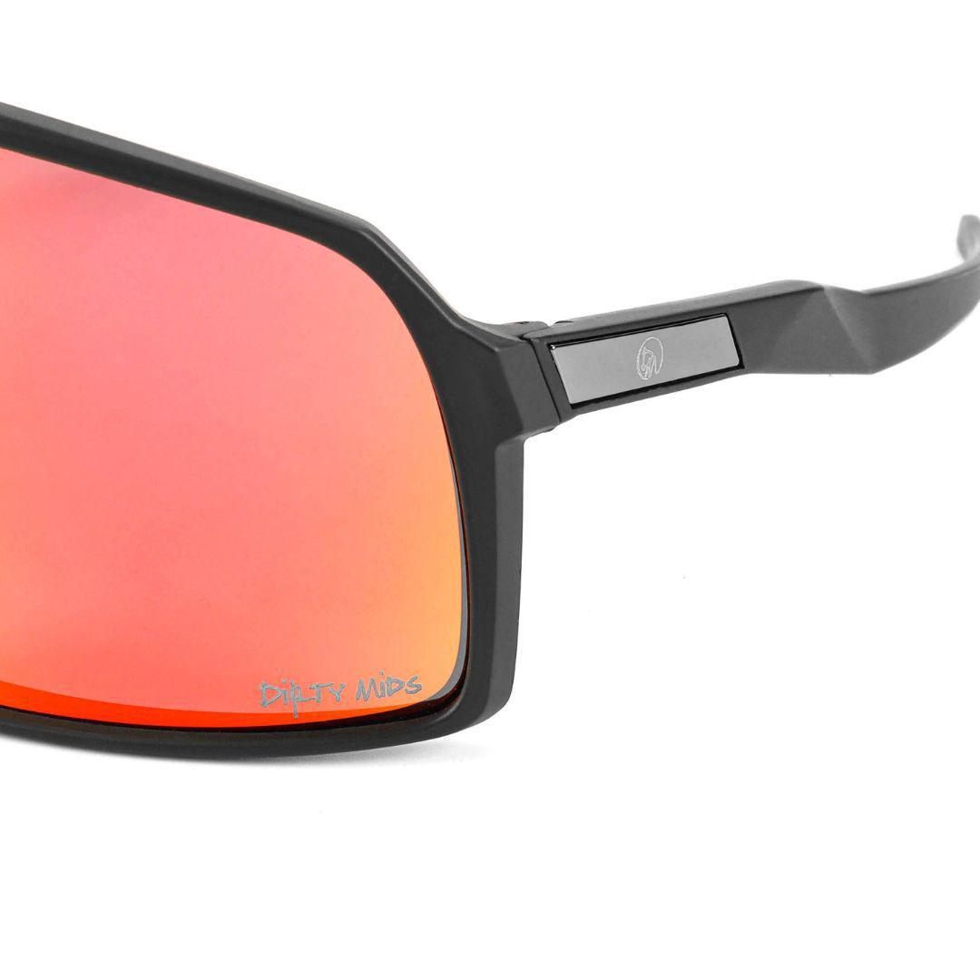 STEALTH MODE (BLACK FRAME/RED LENS)