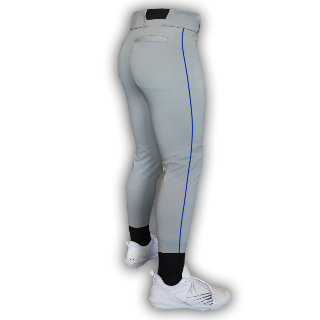 Grey Pant/Royal Piping