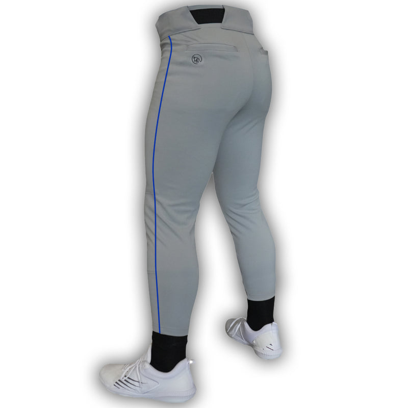 Grey Pant/Royal Piping