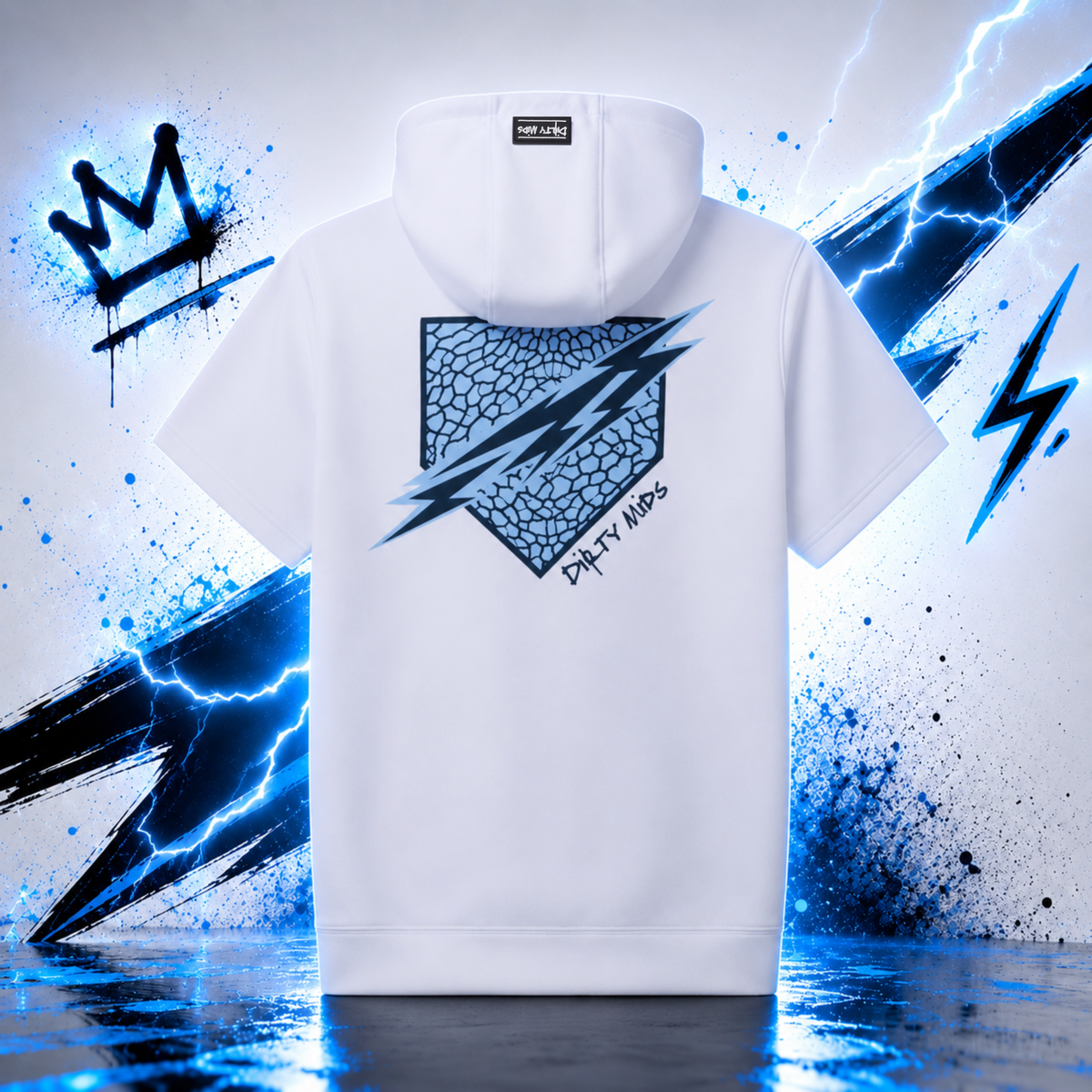 Storm Short Sleeve Performance Hoodie – Dirty Mids