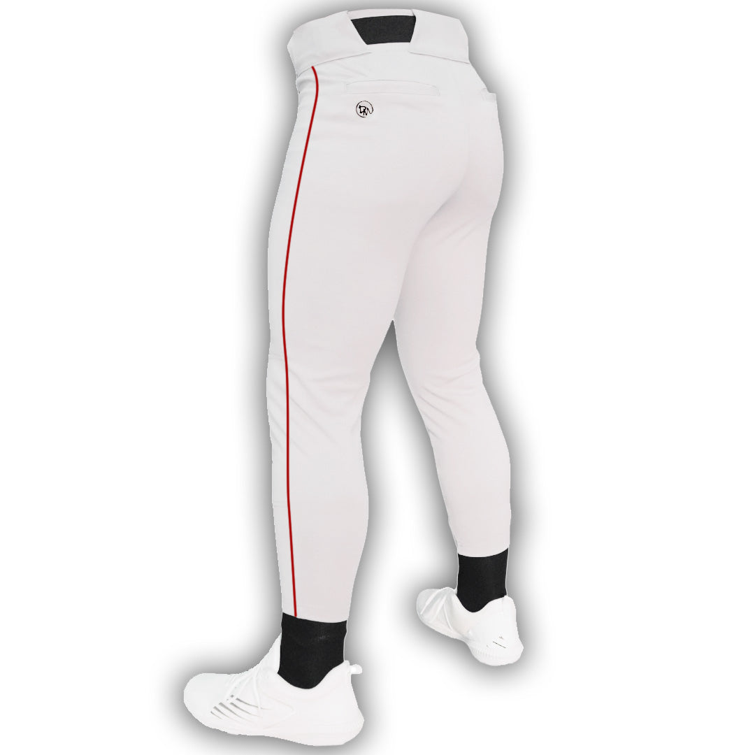 White Pant/Red Piping
