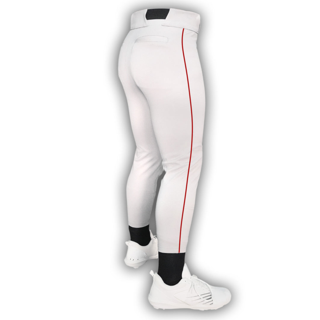 White Pant/Red Piping