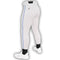 White Pant - Royal Piping Dirty Mids Piped Baseball Pant